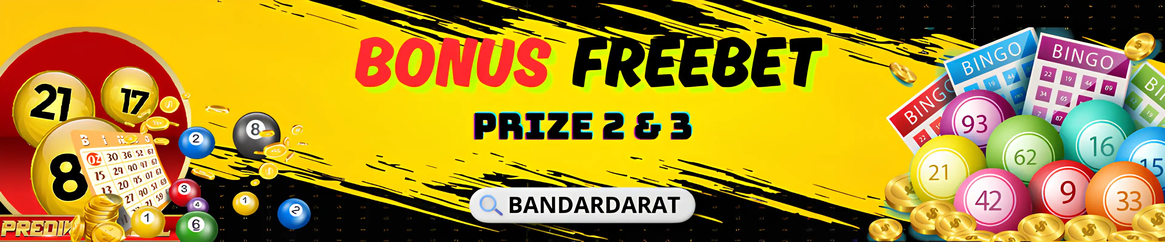 FREEBET-BONUS PRIZE 2 dan PRIZE 3 di GAME 4D DISKON