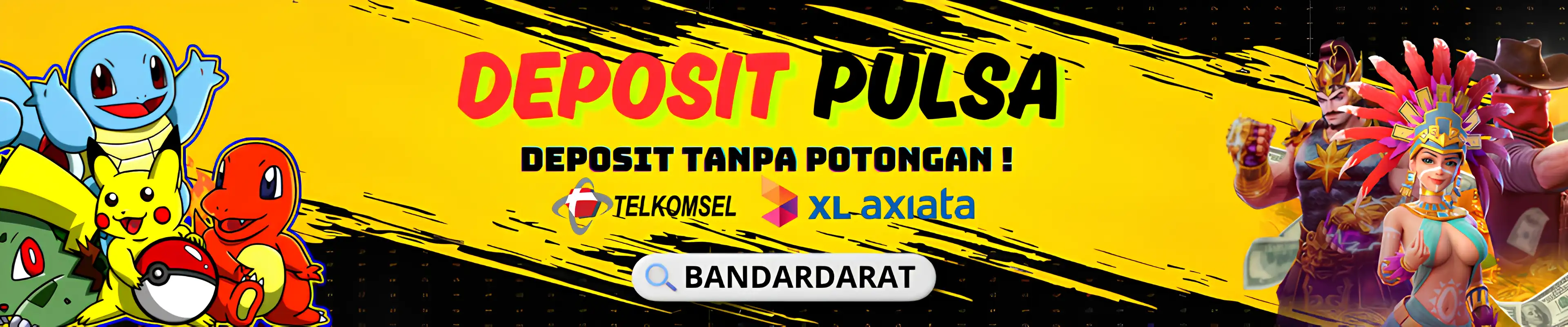 PROMO DEPOSIT PULSA TANPA POTONGAN